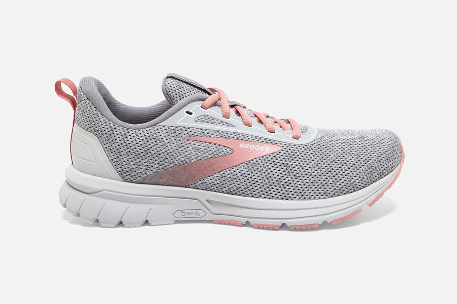 Tenis Corrida Brooks Anthem 3 Feminino Brasil - Branco/Coral 9527840-UH